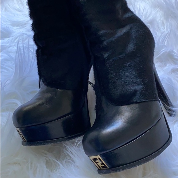 Fendi knee high boots - Picture 8 of 16